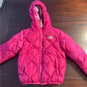 The North Face Pink Puffer Jacket